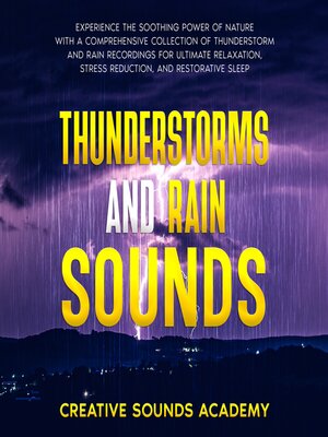 cover image of Thunderstorms and Rain Sounds